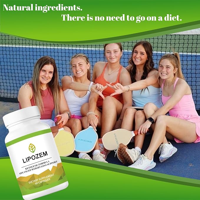 Lipozem Capsules, Natural Formula Supplement, Supports Health and Vitality, 100% Natural, Vegan-Friendly, Gluten-Free