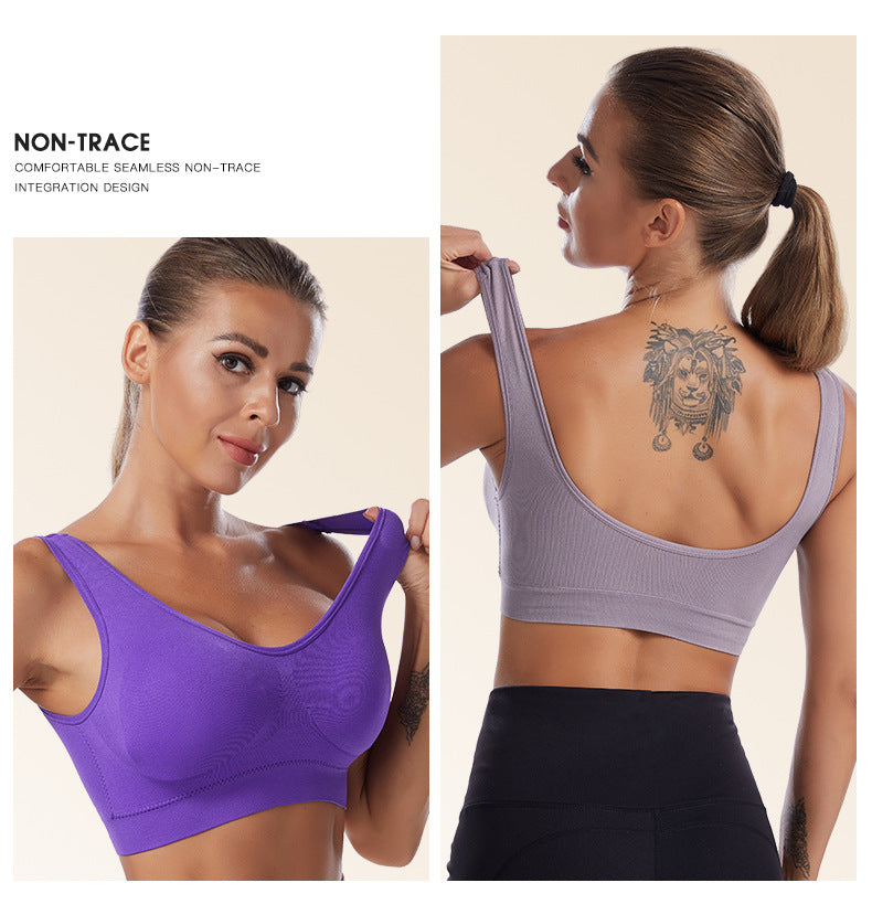 Women Sexy Bra Plus Size Seamless Breathable Brassiere Wire Free