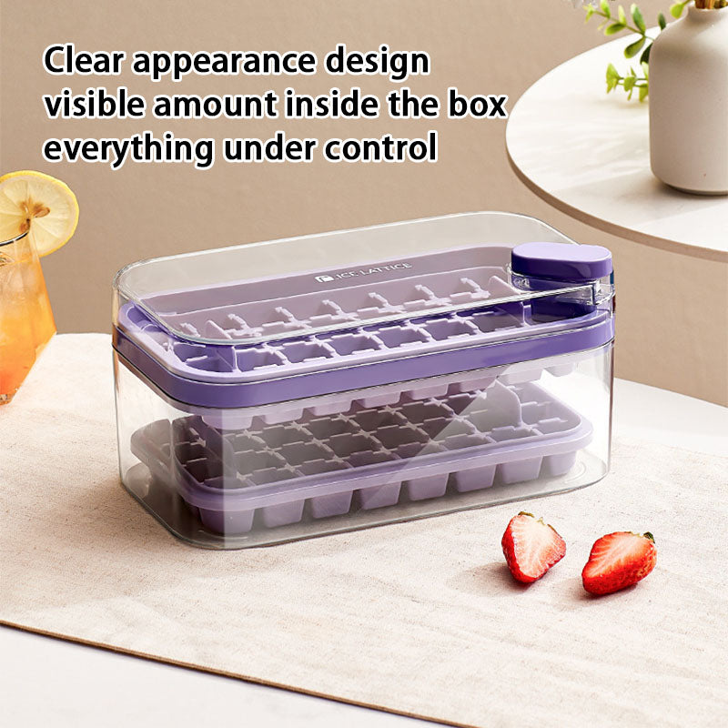 64 Grid Ice Maker Box for One Click DIY Home Bar Cocktail Tools