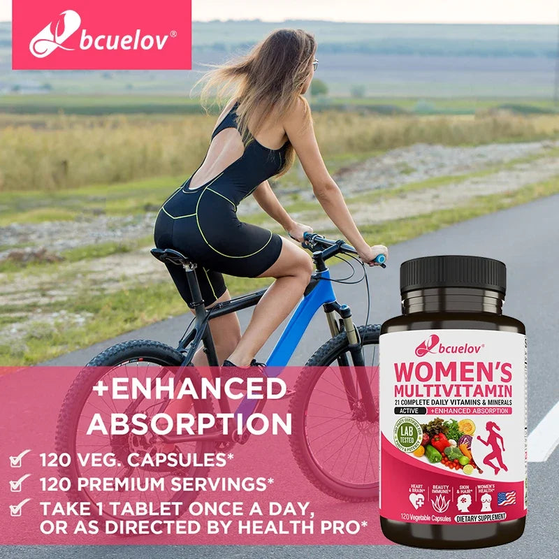 Bcuelov Women’s Vegan Multivitamin