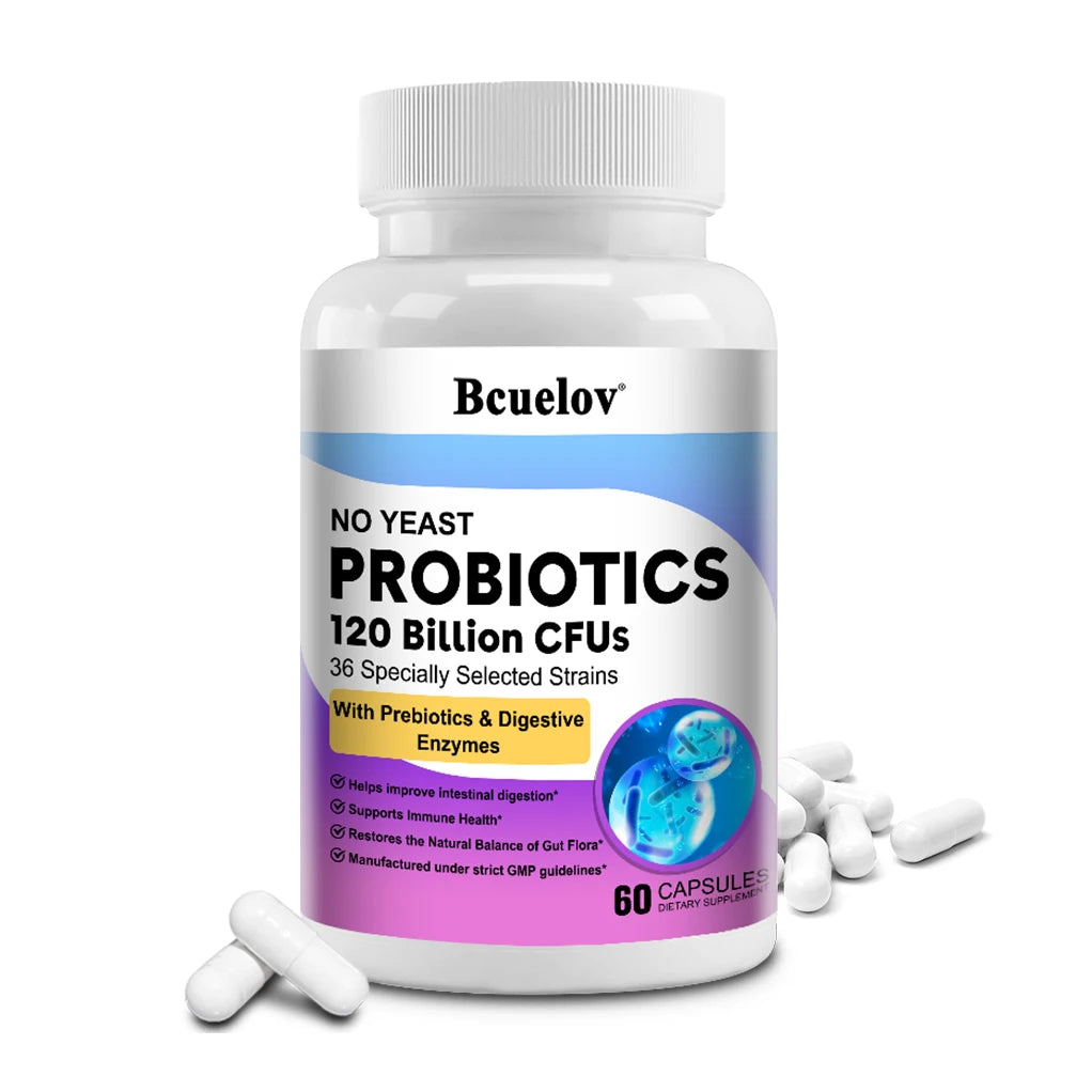 Probiotic 120 Billion CFU - Immune, Digestive & Gut Health