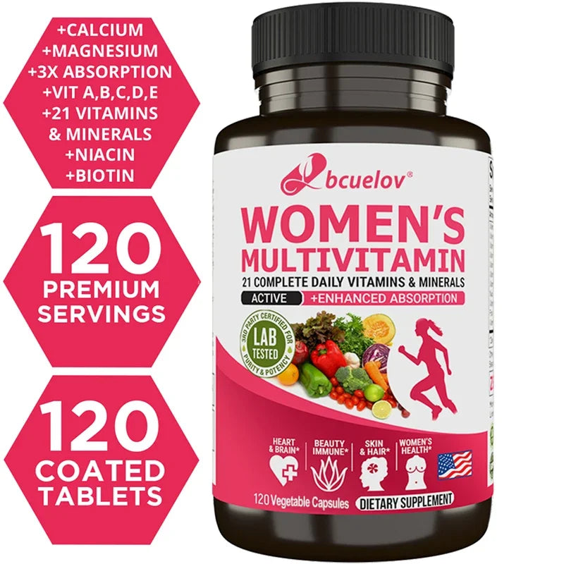 Bcuelov Women’s Vegan Multivitamin
