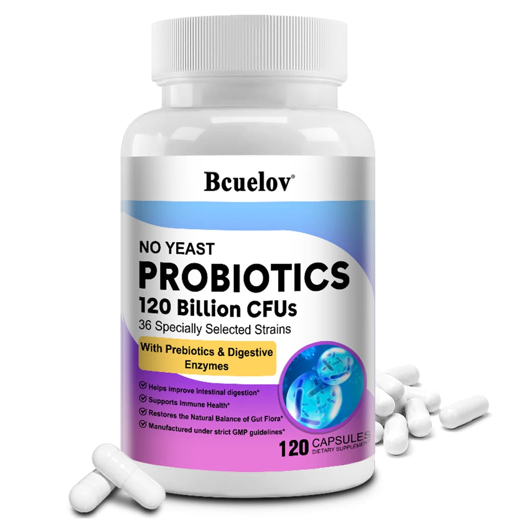 Probiotic 120 Billion CFU - Immune, Digestive & Gut Health