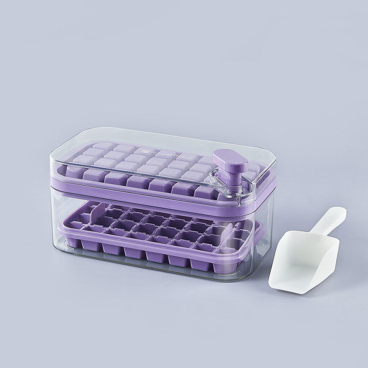 64 Grid Ice Maker Box for One Click DIY Home Bar Cocktail Tools