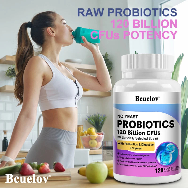 Probiotic 120 Billion CFU - Immune, Digestive & Gut Health