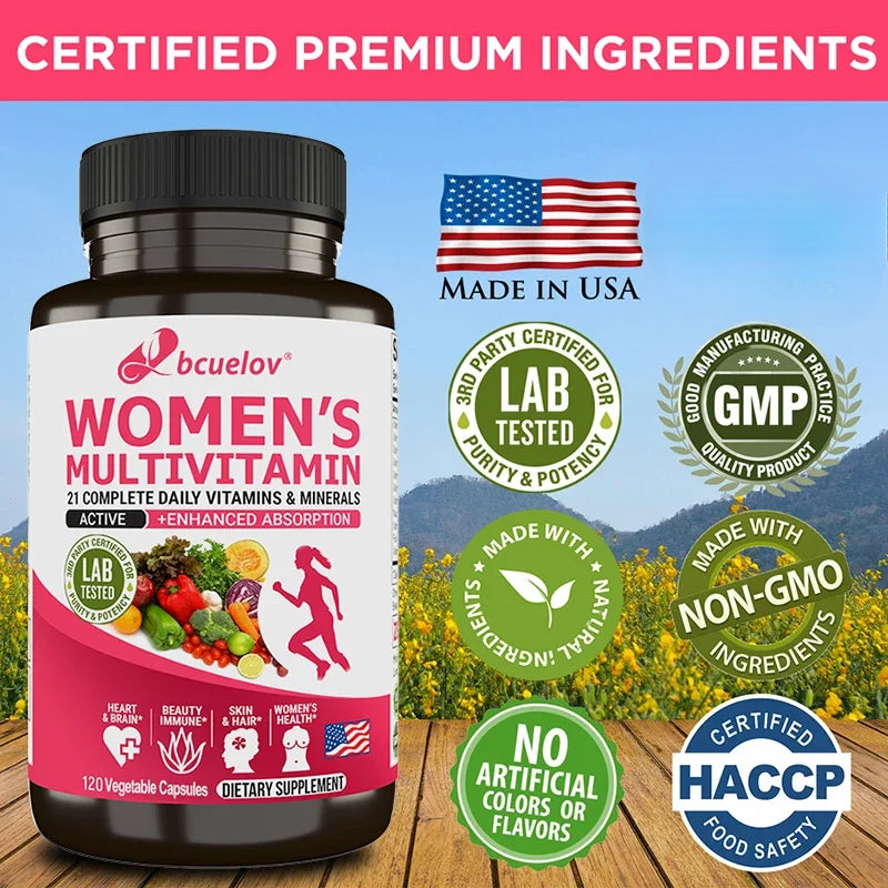 Bcuelov Women’s Vegan Multivitamin