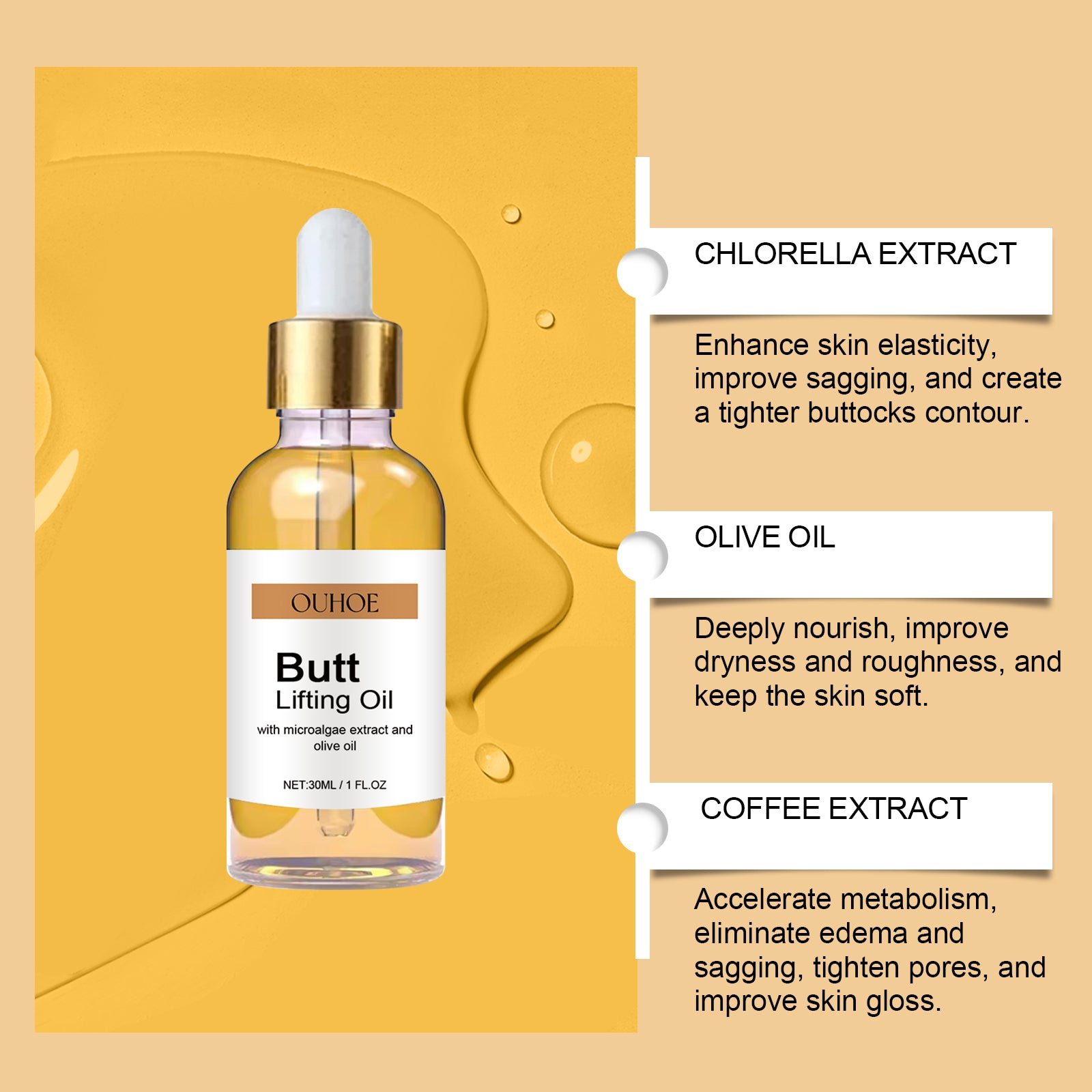 Butt Lifting Oil