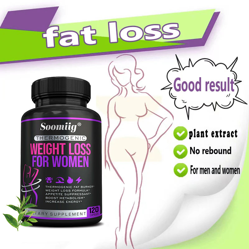 Thermogenic Weight Loss For Women, 120 Capsules