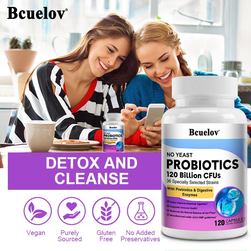 Probiotic 120 Billion CFU - Immune, Digestive & Gut Health