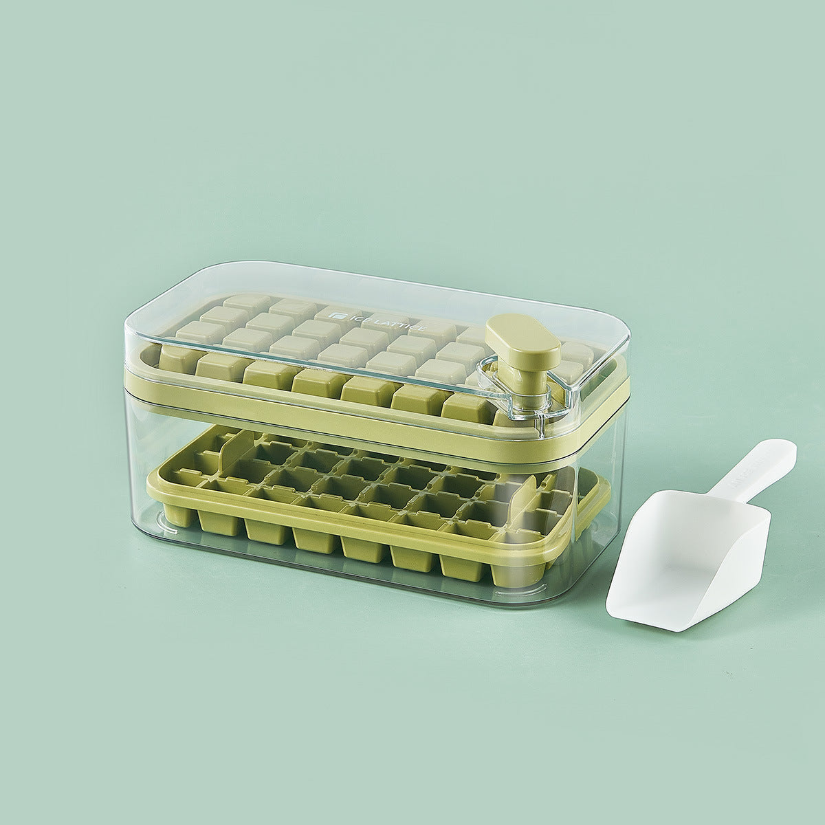 64 Grid Ice Maker Box for One Click DIY Home Bar Cocktail Tools