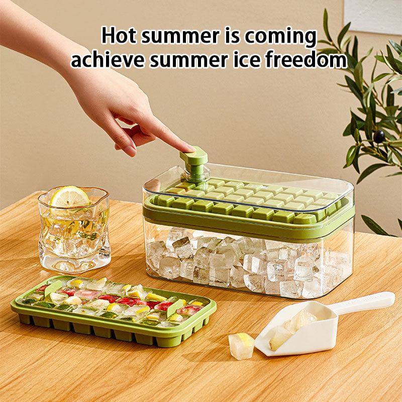 64 Grid Ice Maker Box for One Click DIY Home Bar Cocktail Tools