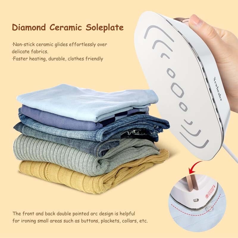 2025 Travel Iron with Dual Voltage