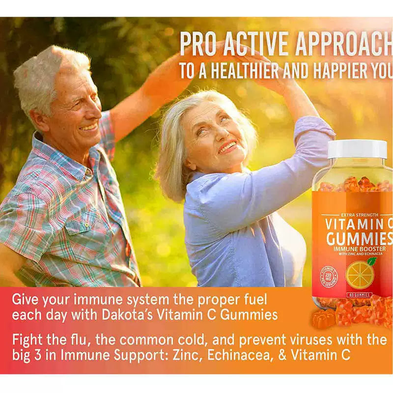 Vitamin C Gummies Improve Immunity Collagen Anti-aging Healthy Food