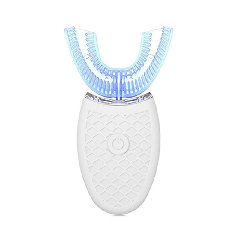 U Type Toothbrush Silicon Head Sonic Electric Toothbrush 360 Degrees Intelligent Automatic USB Charge Waterproof Teeth