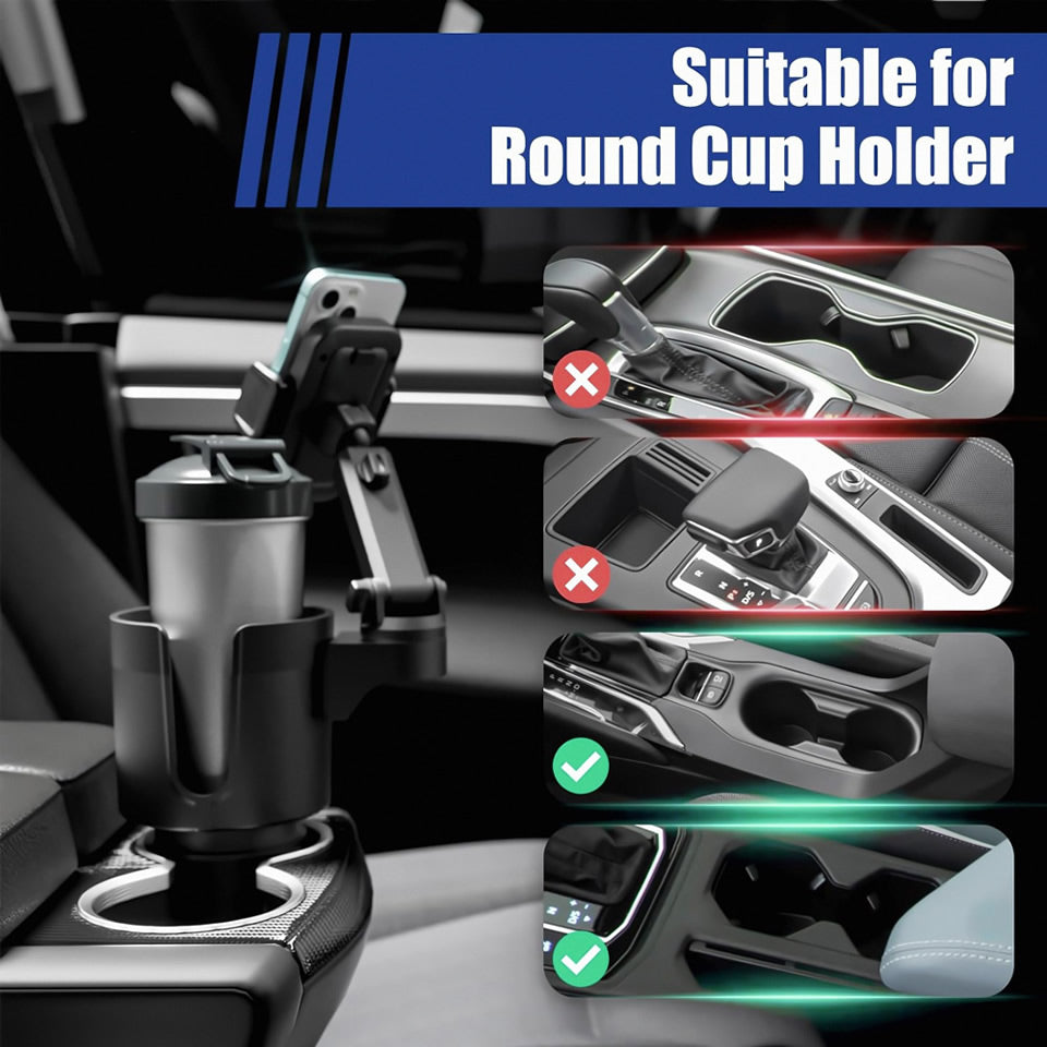 2-in-1 Cup & Phone Holder