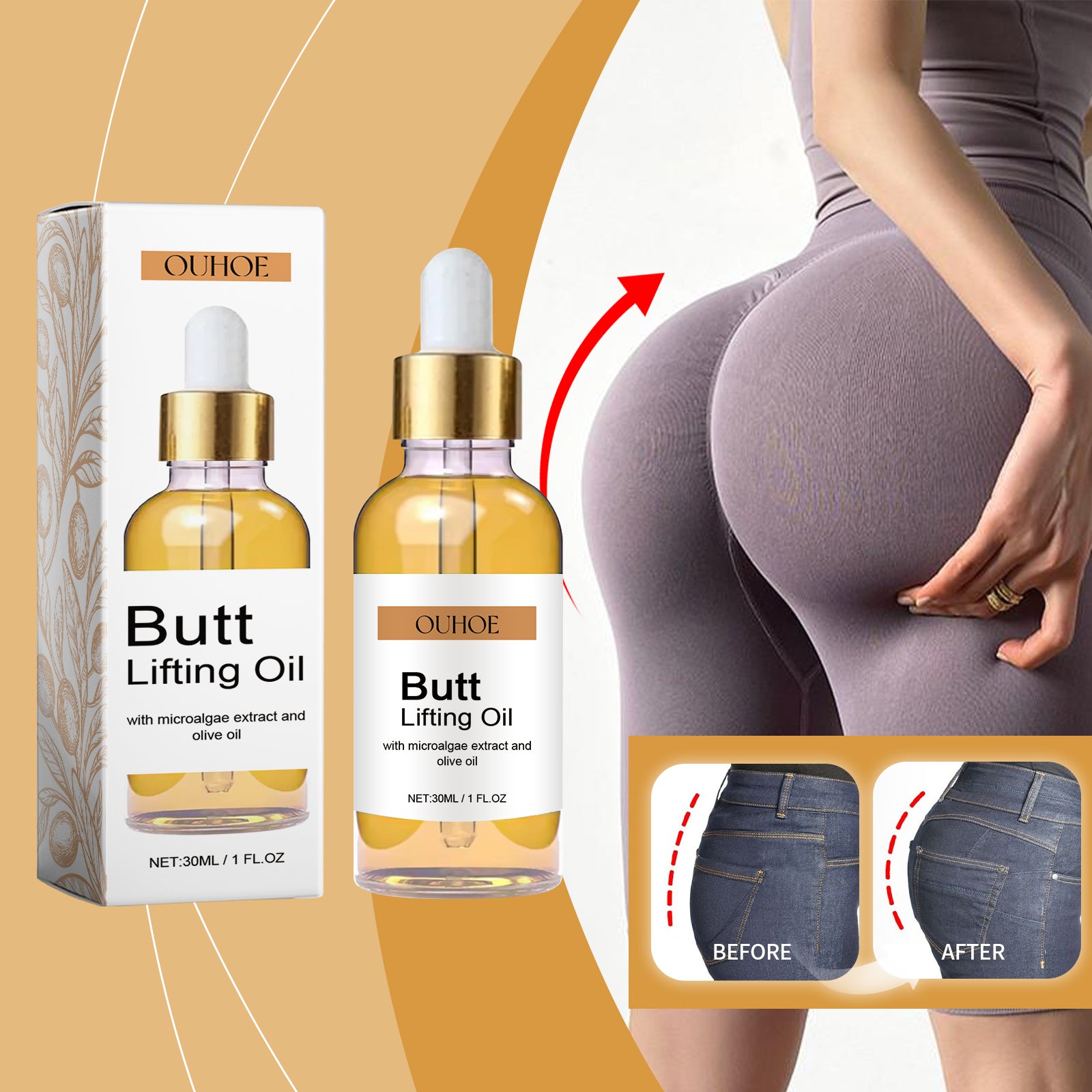 Butt Lifting Oil