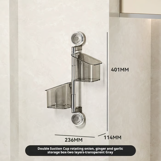 🔥 BIG SALE 48% OFF 🔥 Rotating Wall-mounted Storage Box