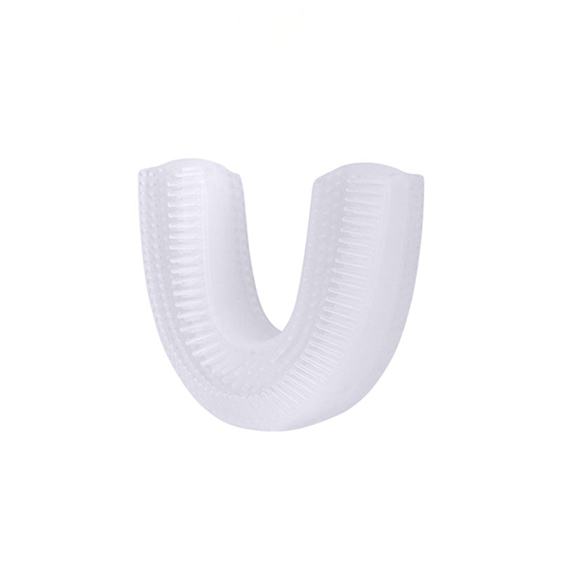 U Type Toothbrush Silicon Head Sonic Electric Toothbrush 360 Degrees Intelligent Automatic USB Charge Waterproof Teeth