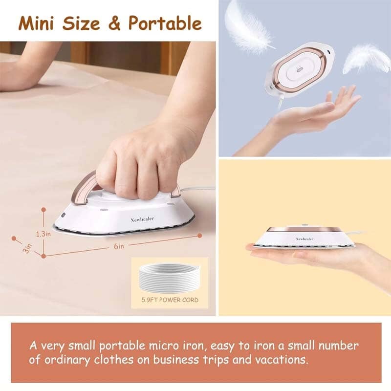 2025 Travel Iron with Dual Voltage
