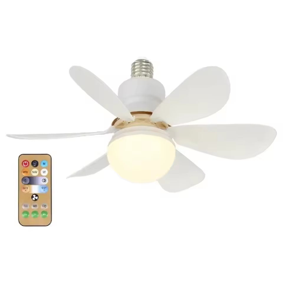 🎁 HOT DEAL - 40W LED Ceiling Fan Light with Remote